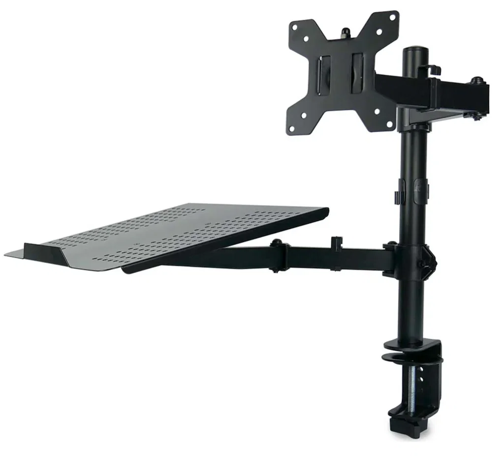Soporte para monitor con soporte para portátil, resistente y cómodo SolidHand LM01