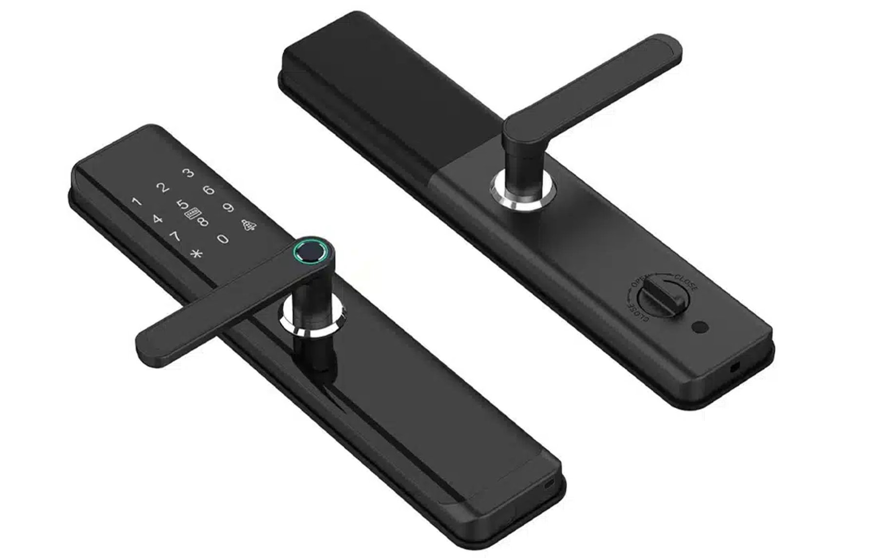 RFID access control electronic door handle SecureEntry-HL300