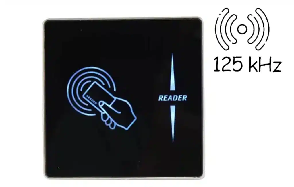 Čítačka na kontrolu prístupu, overovanie kariet RFID, 125 kHz, DC9-16V, kompaktná, LED a zvukový signál, Wiegand 26/34 SecureEntry-CR60LF