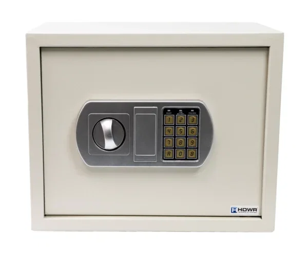 Electronic safe with removable shelf, PIN code and key SecureBox-50 ...