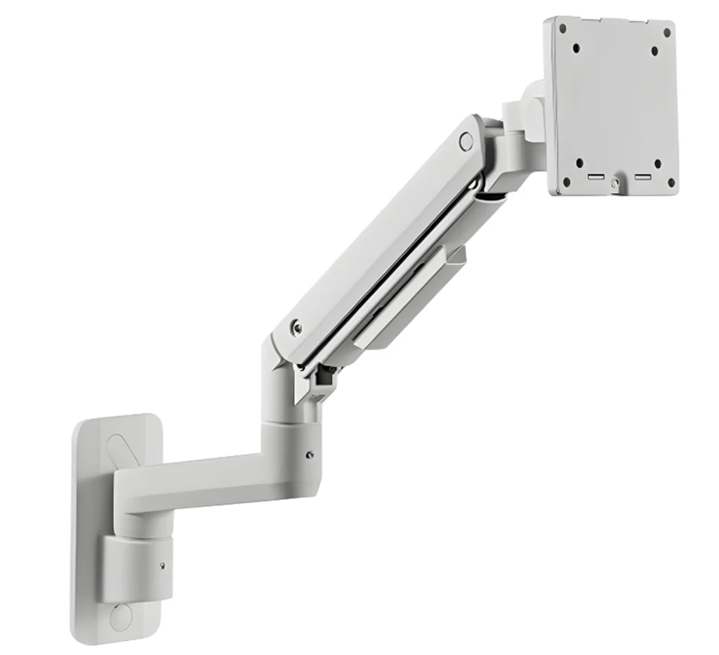 Support mural pour moniteur 17-49 pouces avec réglage par ressort à gaz, VESA SolidHand-BGW01W