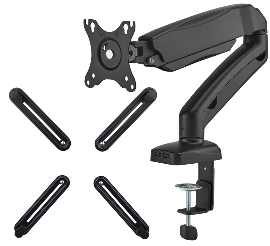 Bureaumonitorsteun met mechanische veer 17"-32" SolidHand-GS01 met VESA-adapter SolidHand-M01