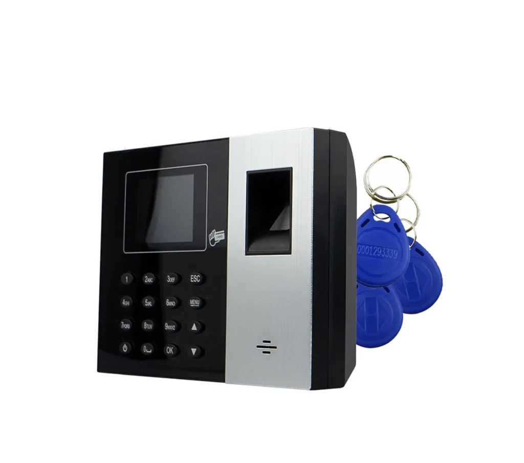 Zapisovač pracovní doby TimeLok-300 se sadou 15 klíčenek RFID HD-RKF07