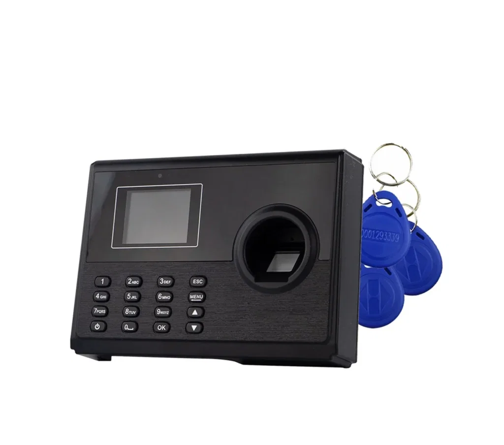 Registratore di presenze TimeLok-400 con 10 portachiavi RFID MIFARE HD-RKF22