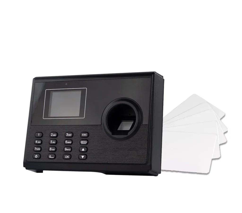 Tidsregistreringsterminal TimeLok-400 med en uppsättning av 10 RFID-kort HD-RWC02