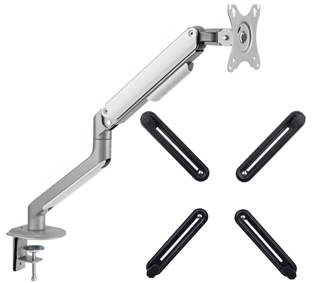 Support de moniteur de bureau avec ressort mécanique 17"-32" SolidHand-DS01 avec adaptateur VESA SolidHand-M01