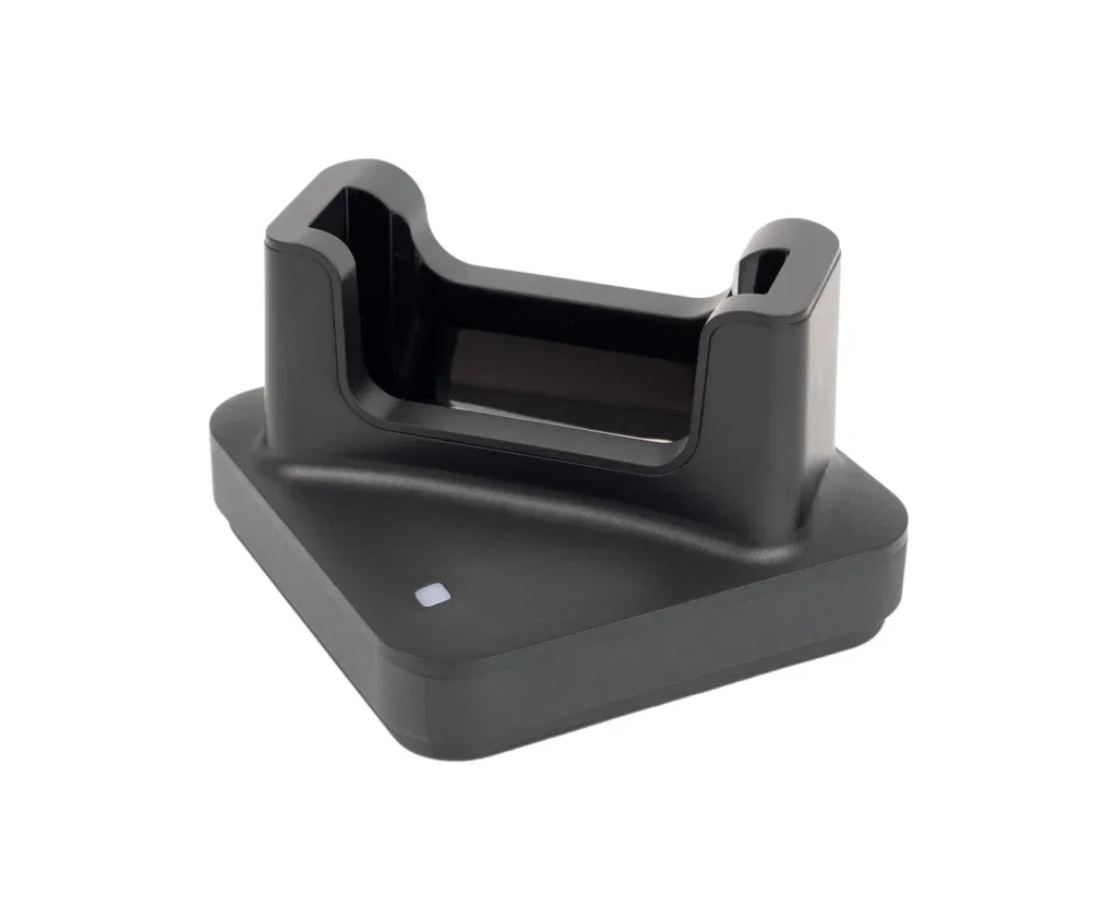 Single-slot charging station dedicated to the AndroSavvy-660 mobile terminal
